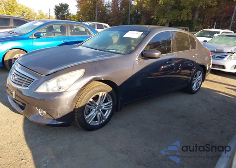 2010 Infiniti G37X from USA, damaged, VIN JN1CV6AR6AM459805